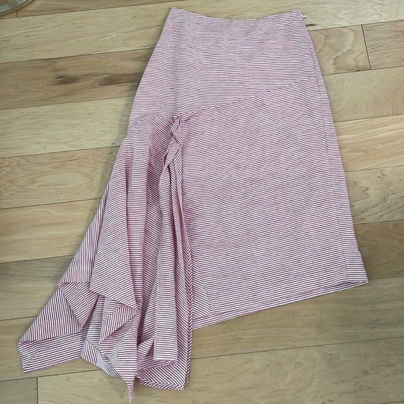 BCBG Linen asymmetrical skirt - Picture 7 of 7